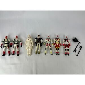 GI Joe Ninja Figure Lot Storm Shadow Cobra Slice Vintage Hasbro
